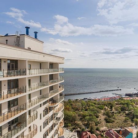 Pearl 44 Apartment With Terrace Odessa Exterior foto